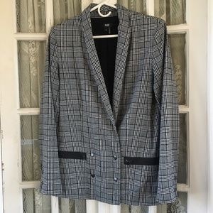 PAIGE "Karissa" Houndstooth Blazer - S